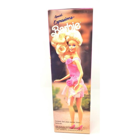 NRFB Barbie Special Expressions Woolworth's Special Limited 1990 Mattel #5504 - Picture 7 of 12